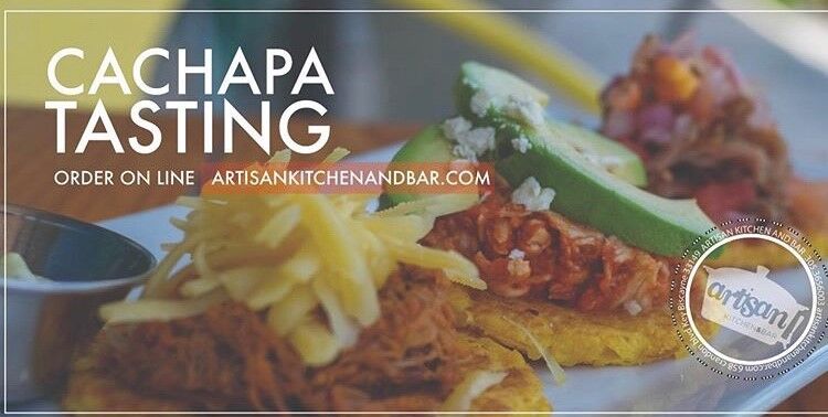 Artisan Cachapa tasting at home.jpg